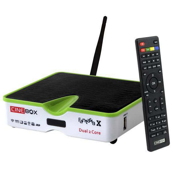 Receptor Cinebox Fantasia X - Full HD Wifi Iptv