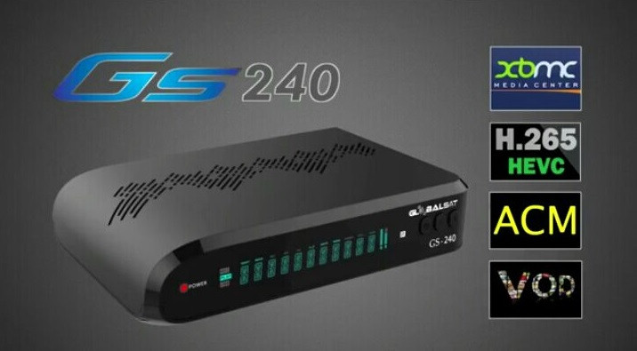 Receptor Globalsat GS 240 - ACM IPTV