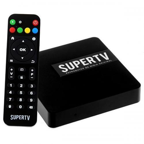 SUPERTV OS01 - 4K ULTRA HD IPTV VOD Wifi Quad Core 