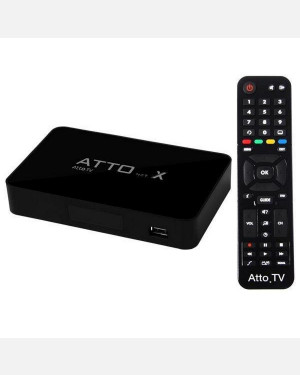 RECEPTOR ATTO NET X - HD WIFI H.265 IPTV CABO