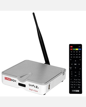 Cinebox Fantasia X2 - WiFi iks sks iptv acm + Óculos 3D