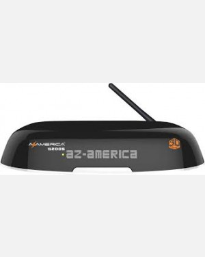 Receptor Azamerica S-2005 1080p Full HD Wifi 3D IKS SKS E CS Oled GVOD IPTV