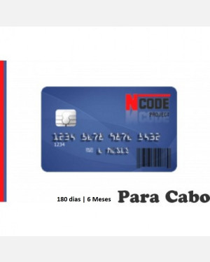 N Code Project Naz A CABO RJ45 6 Meses 180 dias