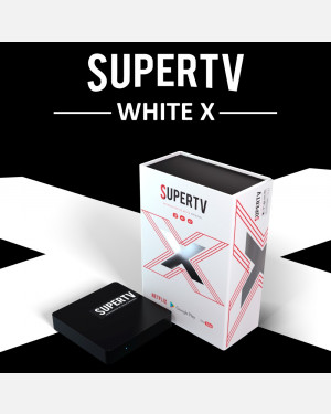 SUPERTV WHITE - 4K Wifi - Sem Antena