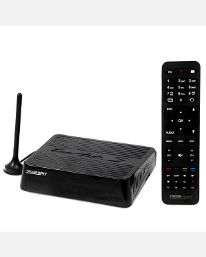 RECEPTOR TOCOMSAT TURBO S - IPTV FTA 3D WIFI