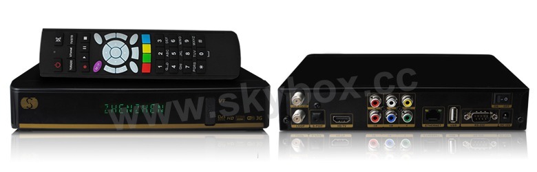  SKYBOX V7 VFD Wifi USB WEB TV CCCAMD Dual Core