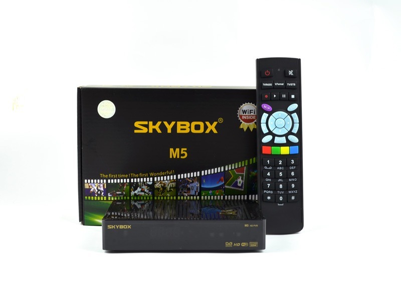Receptor Skybox M5 CS Full HD 1080p Dual Core Iks HDMI