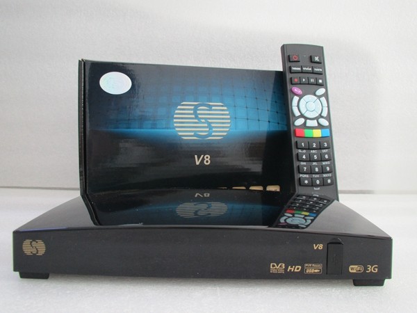  SkyBox V8 2 USB Wifi WEB TV Cccamd Newcamd YouPorn HDMI